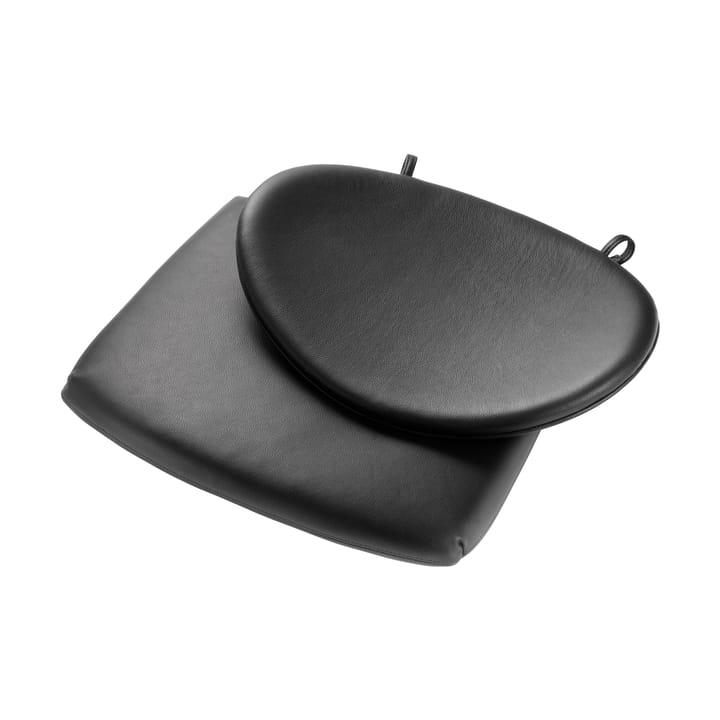 Poduszka na siedzisko J166 Jørna - Black leather - FDB Møbler