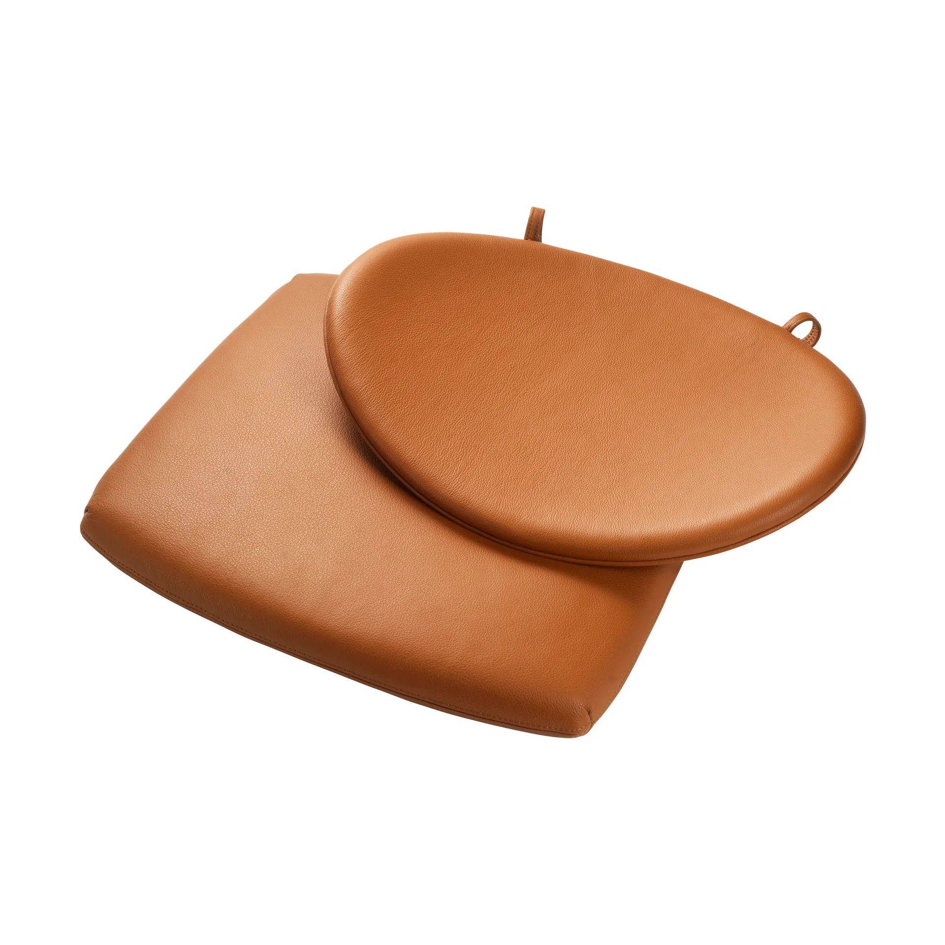 Poduszka na siedzisko J166 Jørna, Cognac leather FDB Møbler