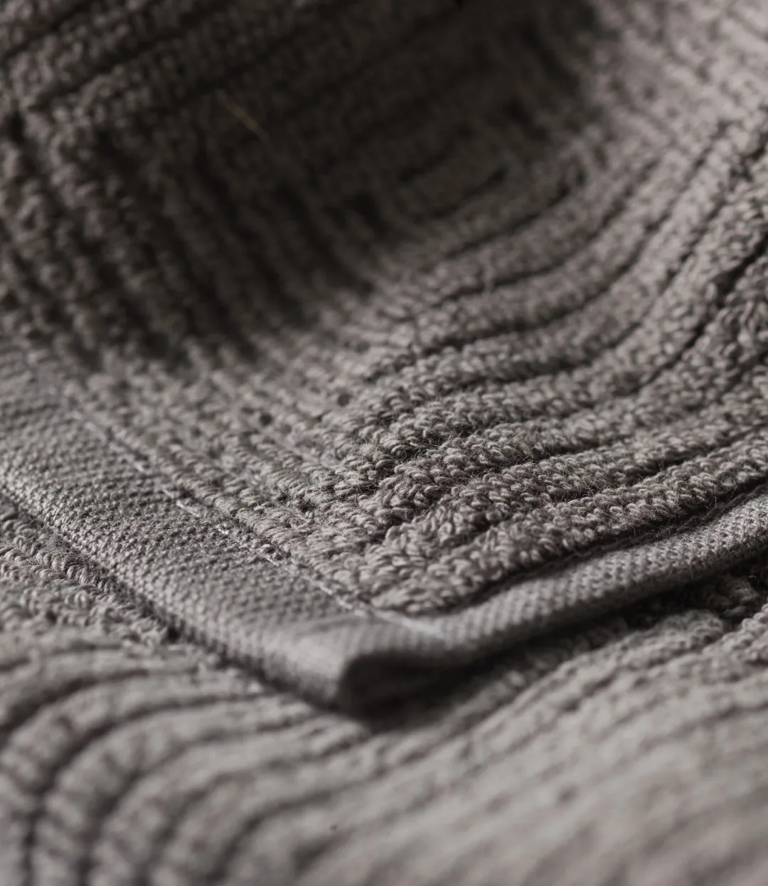 R33 Kirkeby ręcznik 2 szt., Granite gray FDB Møbler