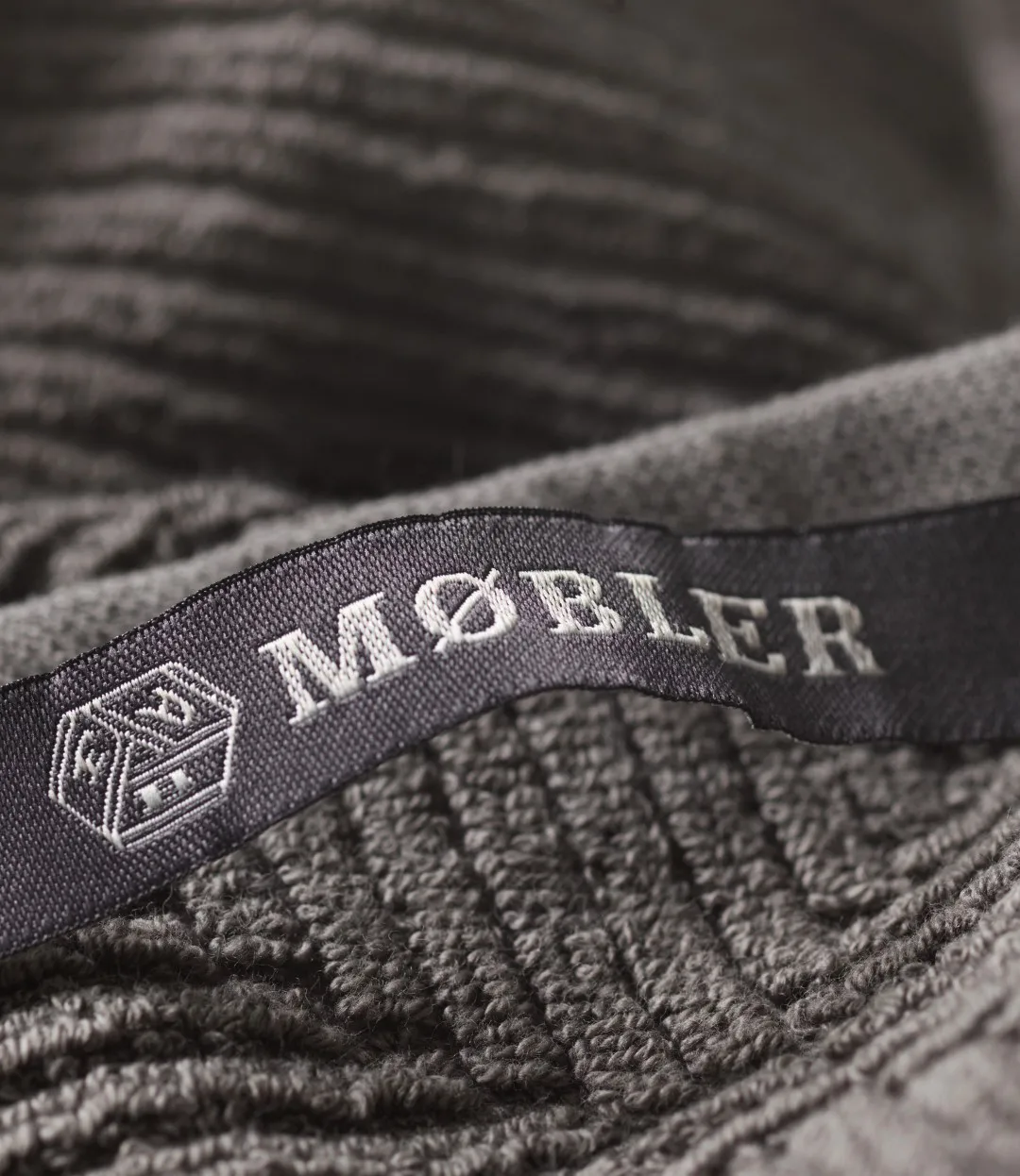 R33 Kirkeby ręcznik 2 szt., Granite gray FDB Møbler