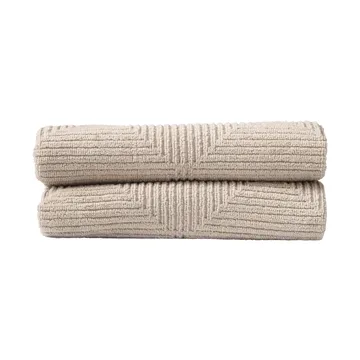 R33 Kirkeby ręcznik 2 szt. - Rainy day - FDB Møbler