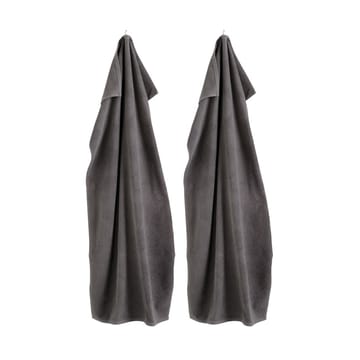 R33 Kirkeby ręcznik kąpielowy 2 szt. - Granite gray - FDB Møbler