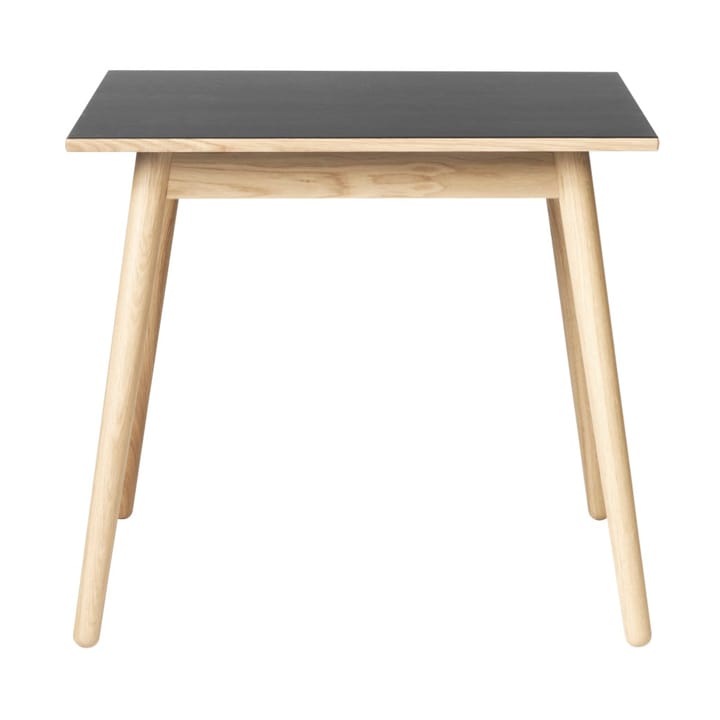 Stół do jadalni C35A 82x82 cm - Black-oak nature lacquered - FDB Møbler