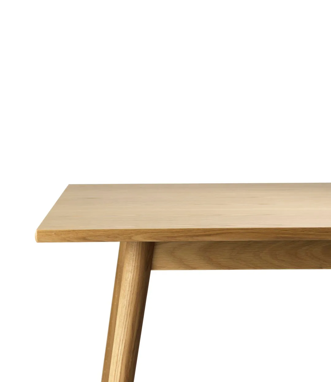 Stół do jadalni C35A 82x82 cm, Oak nature-oak nature lacquered FDB Møbler