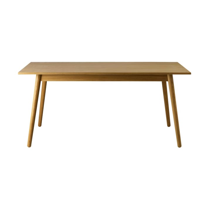Stół do jadalni C35B 82x160 cm, Oak nature-oak nature lacquered FDB Møbler