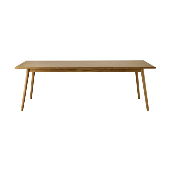Stół do jadalni C35C 95x220 cm - Oak nature-oak nature lacquered - FDB Møbler