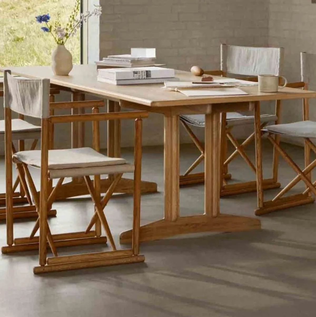 Stół do jadalni C64 Shaker 90x180 cm, Oak nature oiled FDB Møbler