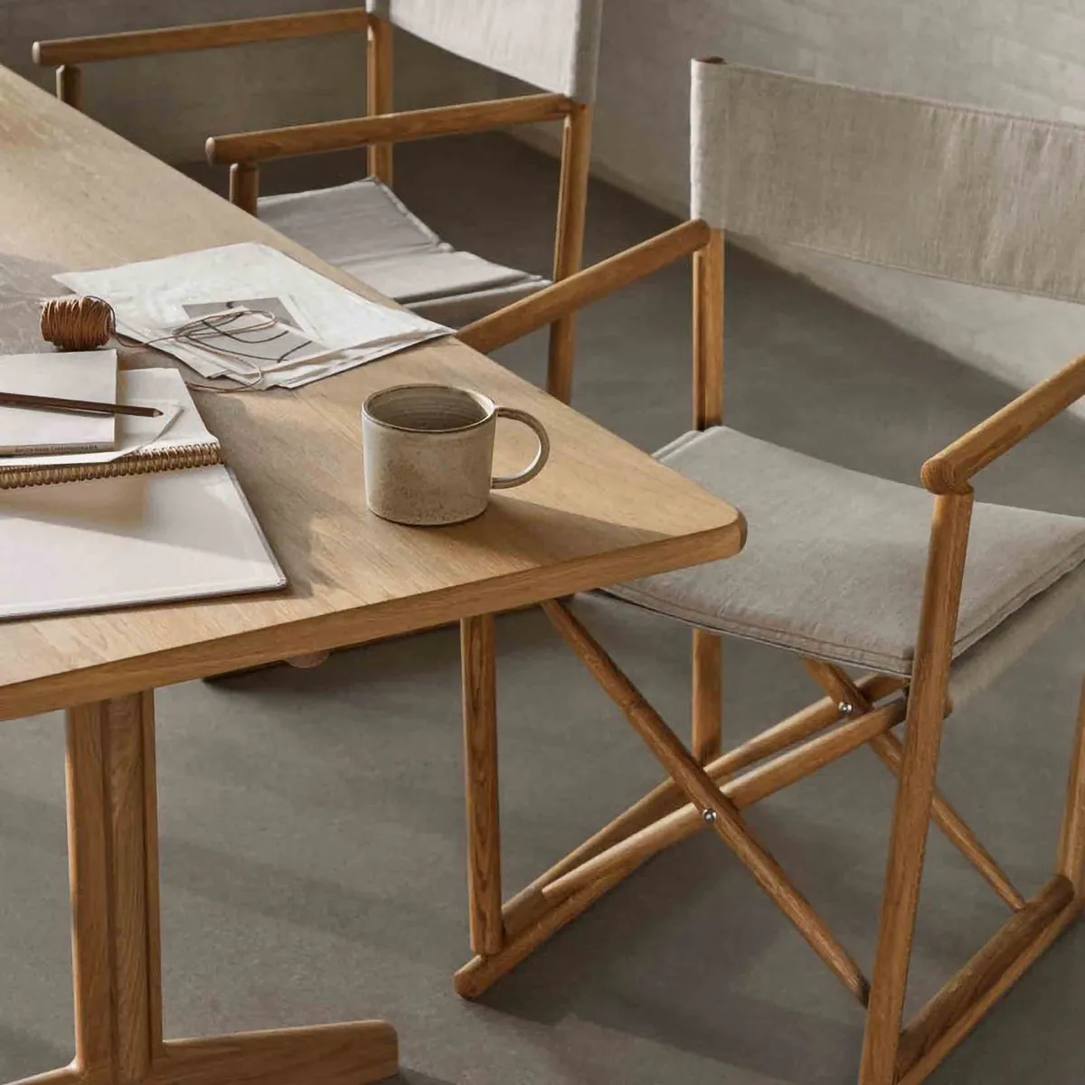 Stół do jadalni C64 Shaker 90x180 cm, Oak nature oiled FDB Møbler