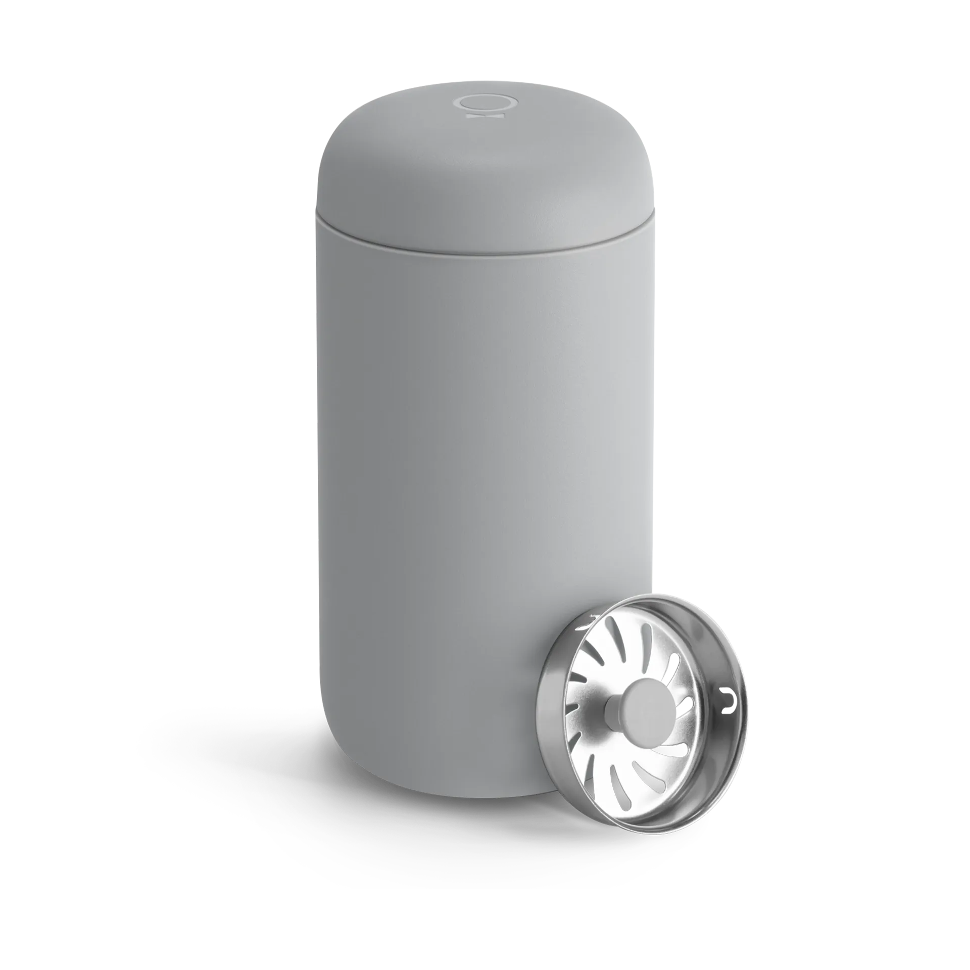Carter kubek termiczny ze stänkskydd 350 ml, Matte grey Fellow