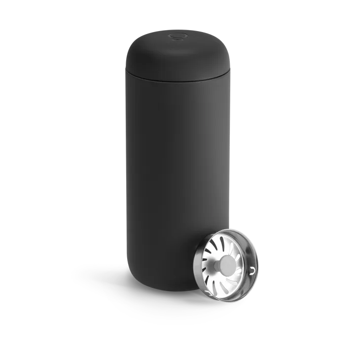 Carter kubek termiczny ze stoperem przeciwrozbryzgowym 470 ml - Matte black - Fellow