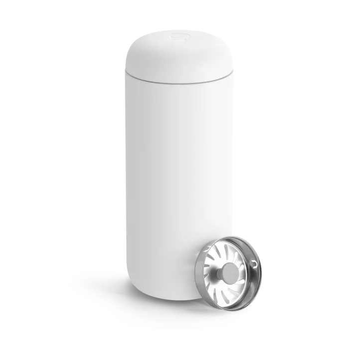 Carter kubek termiczny ze stoperem przeciwrozbryzgowym 470 ml - Matte white - Fellow