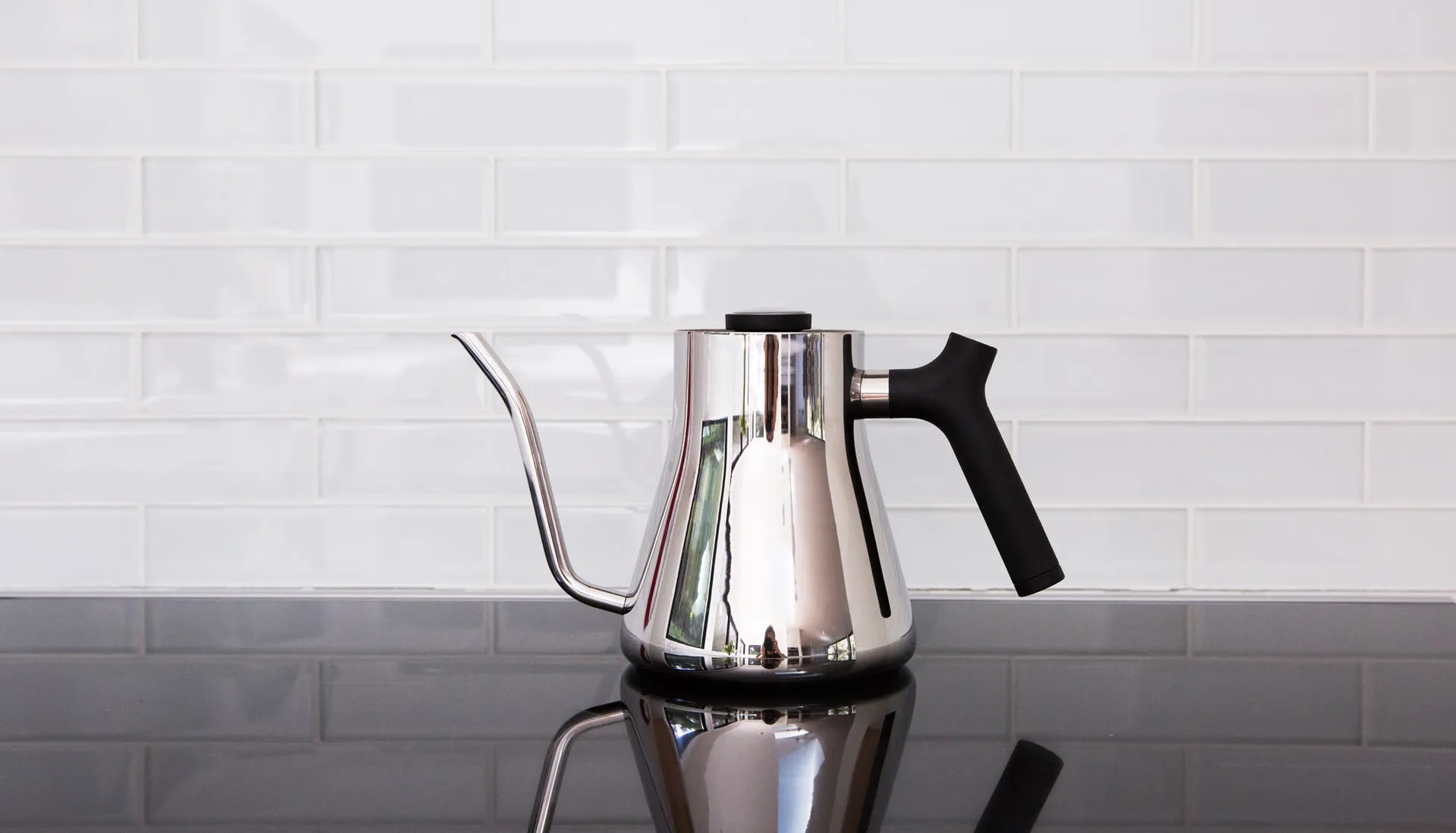 Czajnik Stagg Pour-Over 1 L, Polished steel Fellow