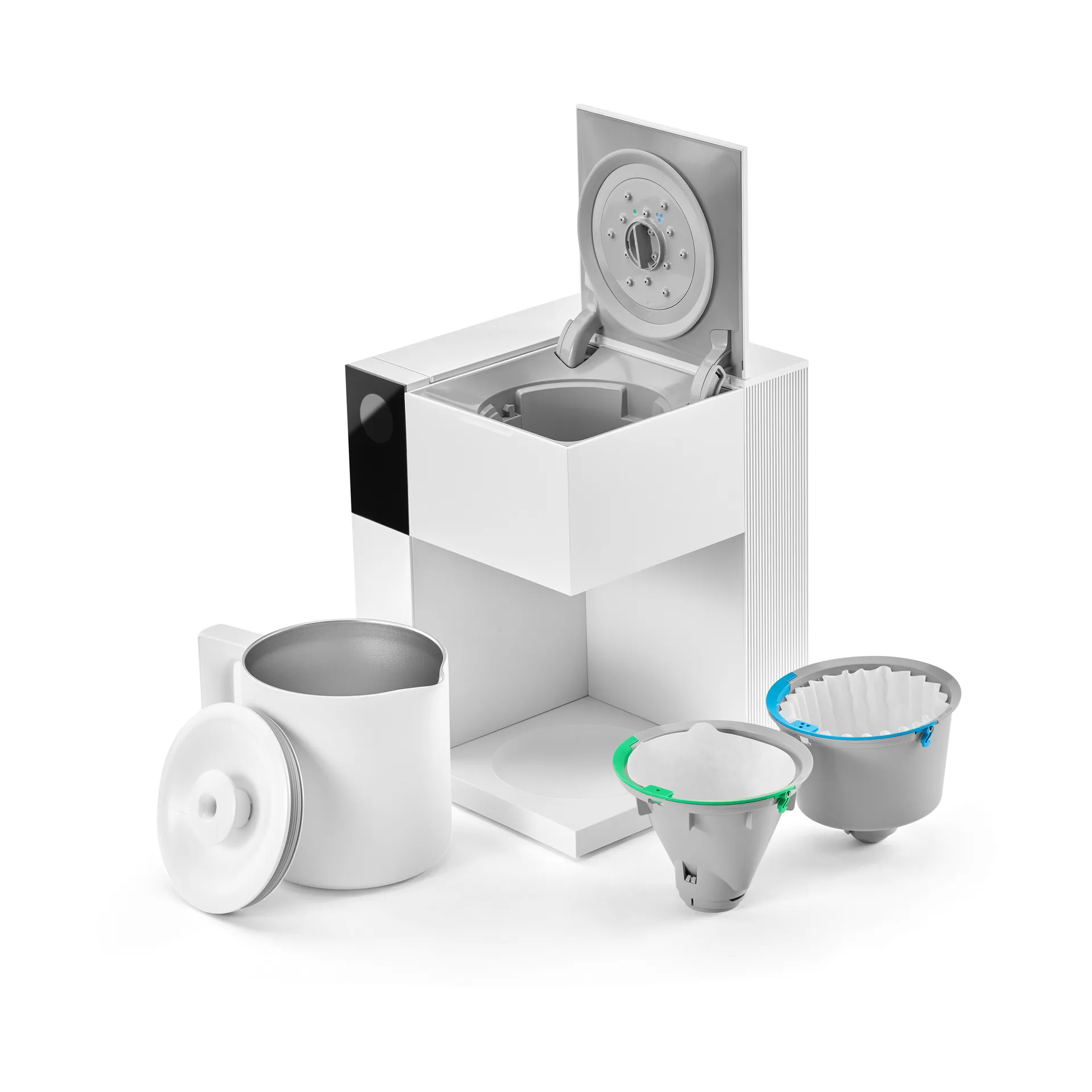 Ekspres do kawy Aiden Precision, Matte white Fellow