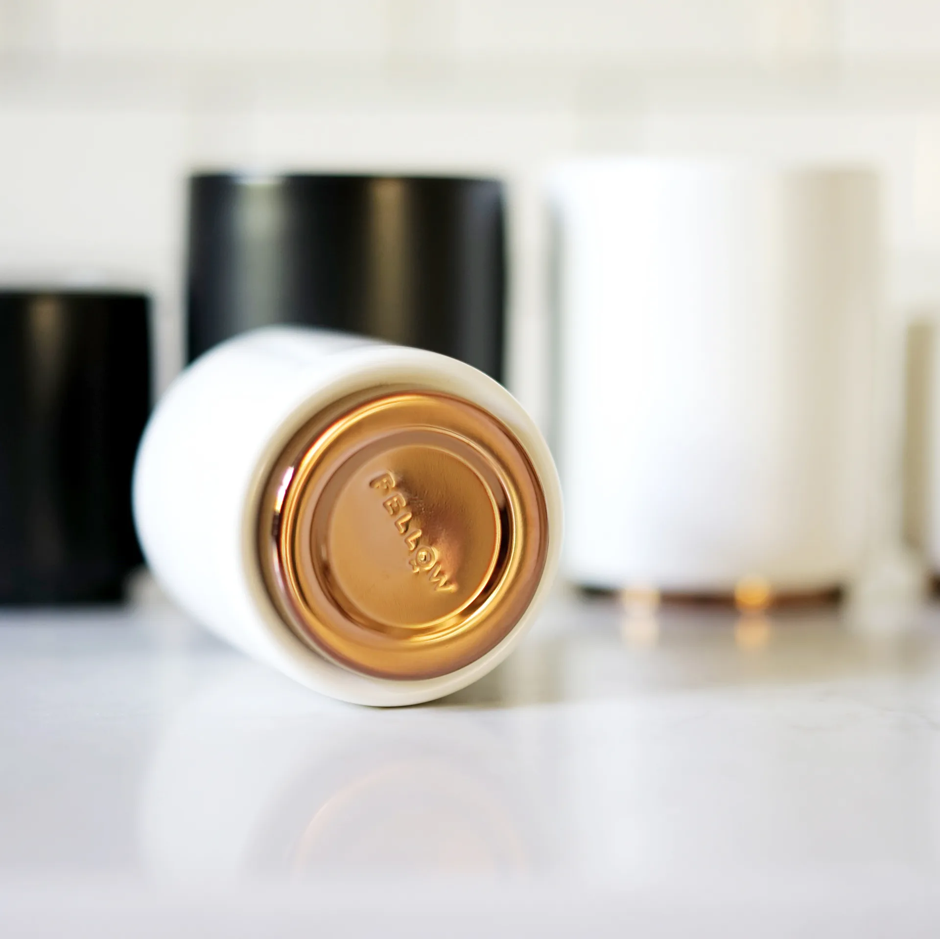 Filiżanka do cappuccino Monty Milk Arts 19,2 cl, White Fellow