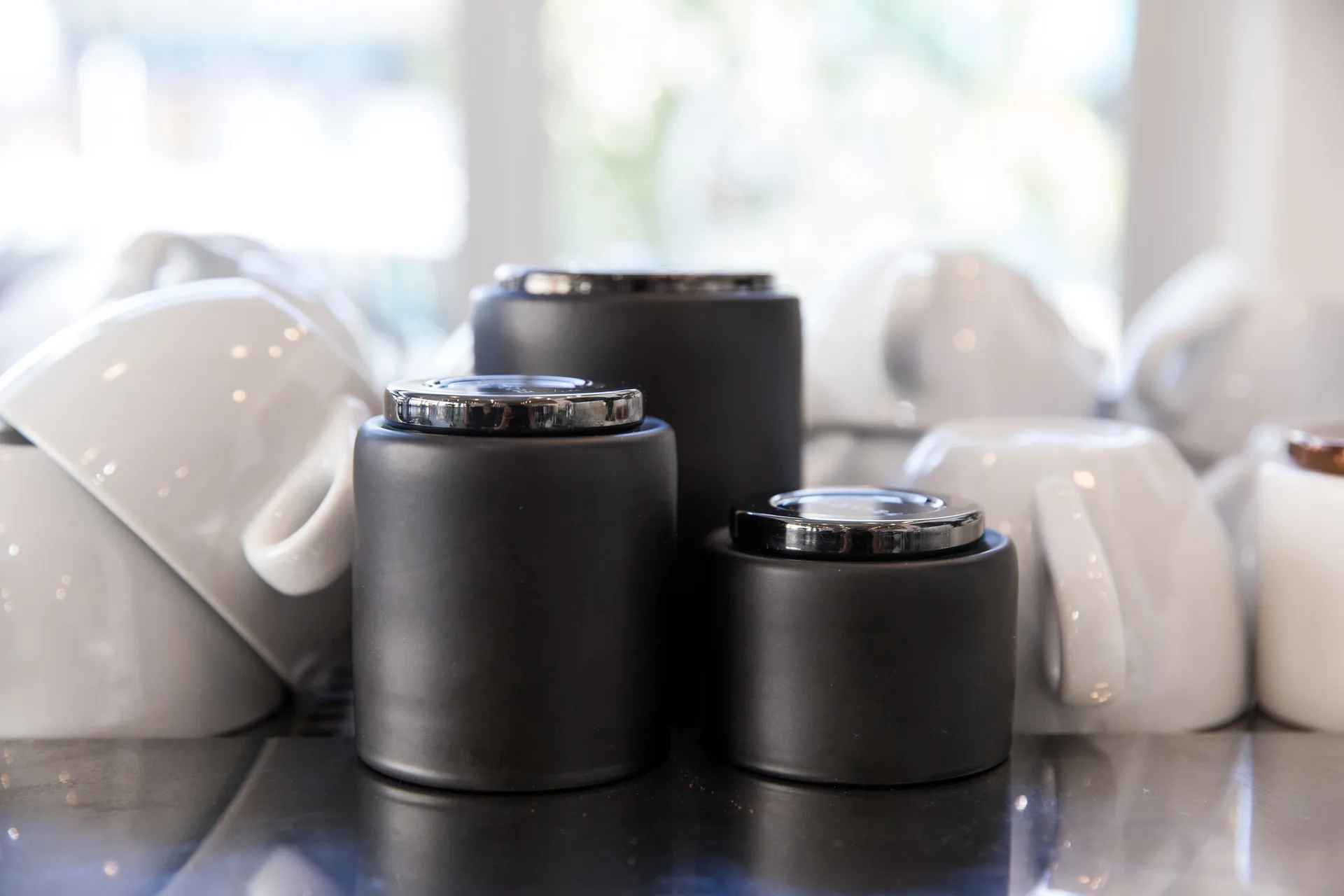 Kubek do latte Monty Milk Arts 325 ml, Black Fellow