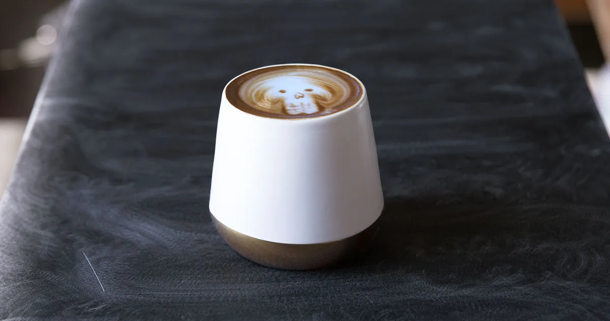 Kubek o podwójnych ściankach Big Jo' 35,4 cl, White Fellow