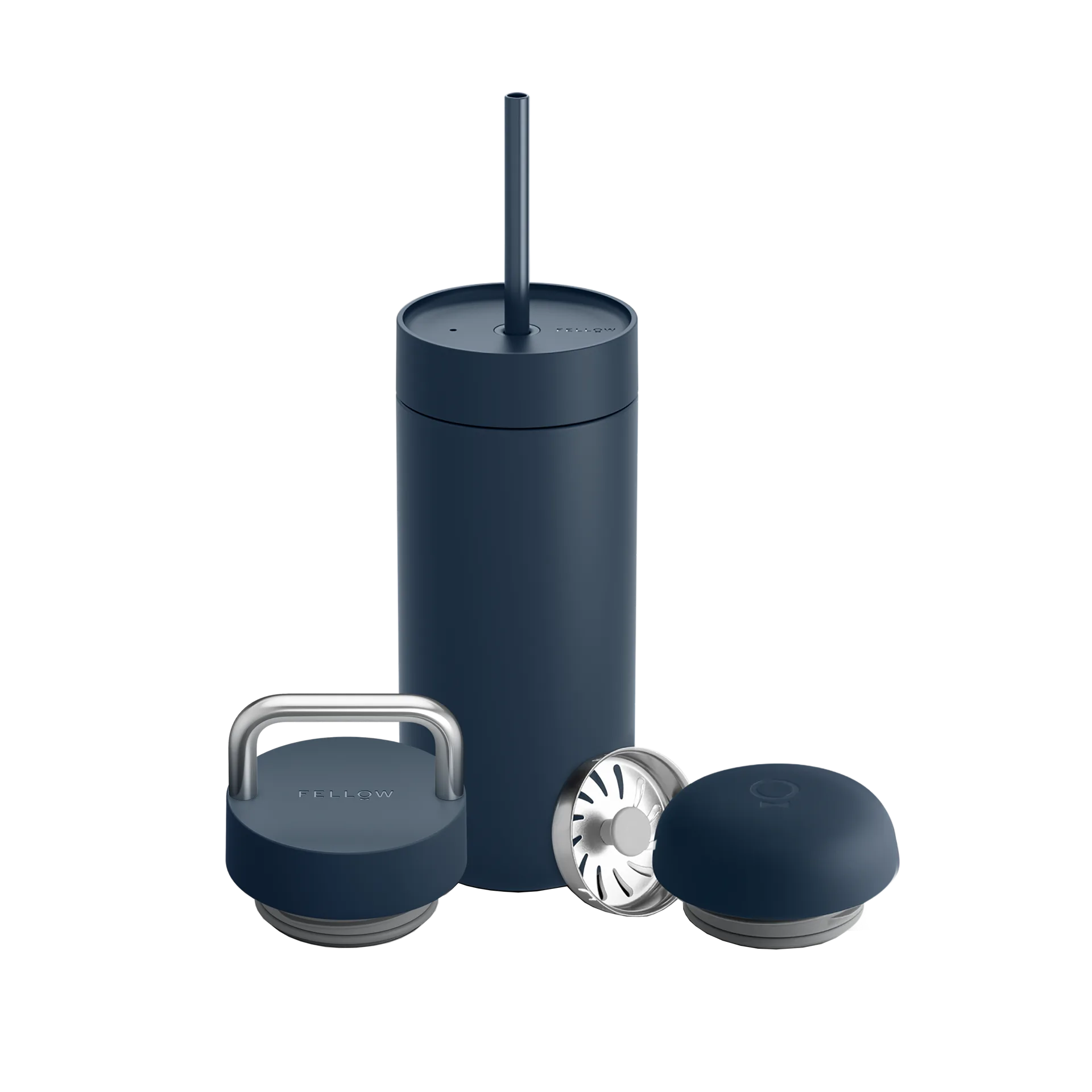 Kubek termiczny 3 w 1 zestaw z pokrywką Carter Move, Stone blue Fellow