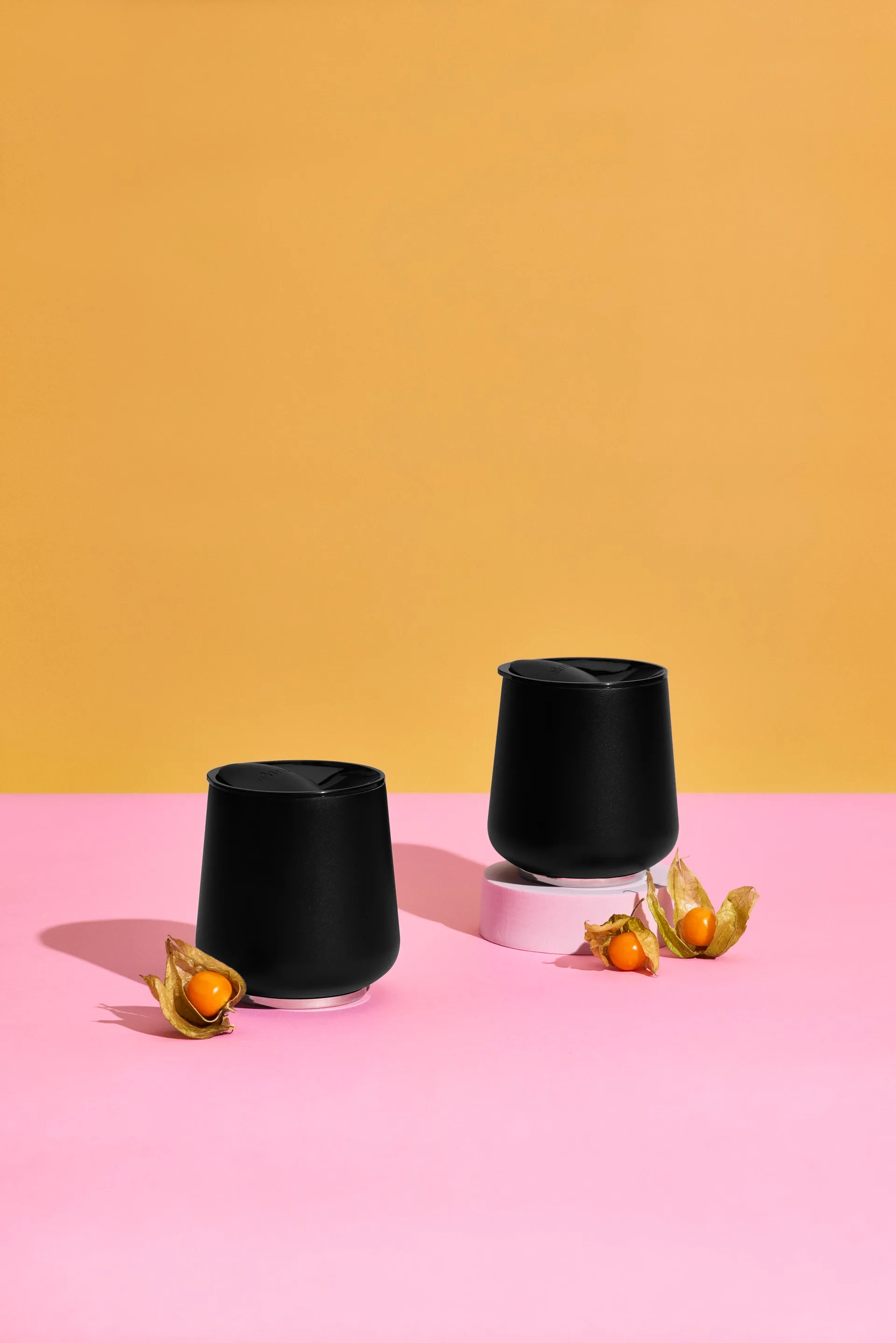 Kubek termiczny Ruby Wine 35 cl, Matte black Fellow