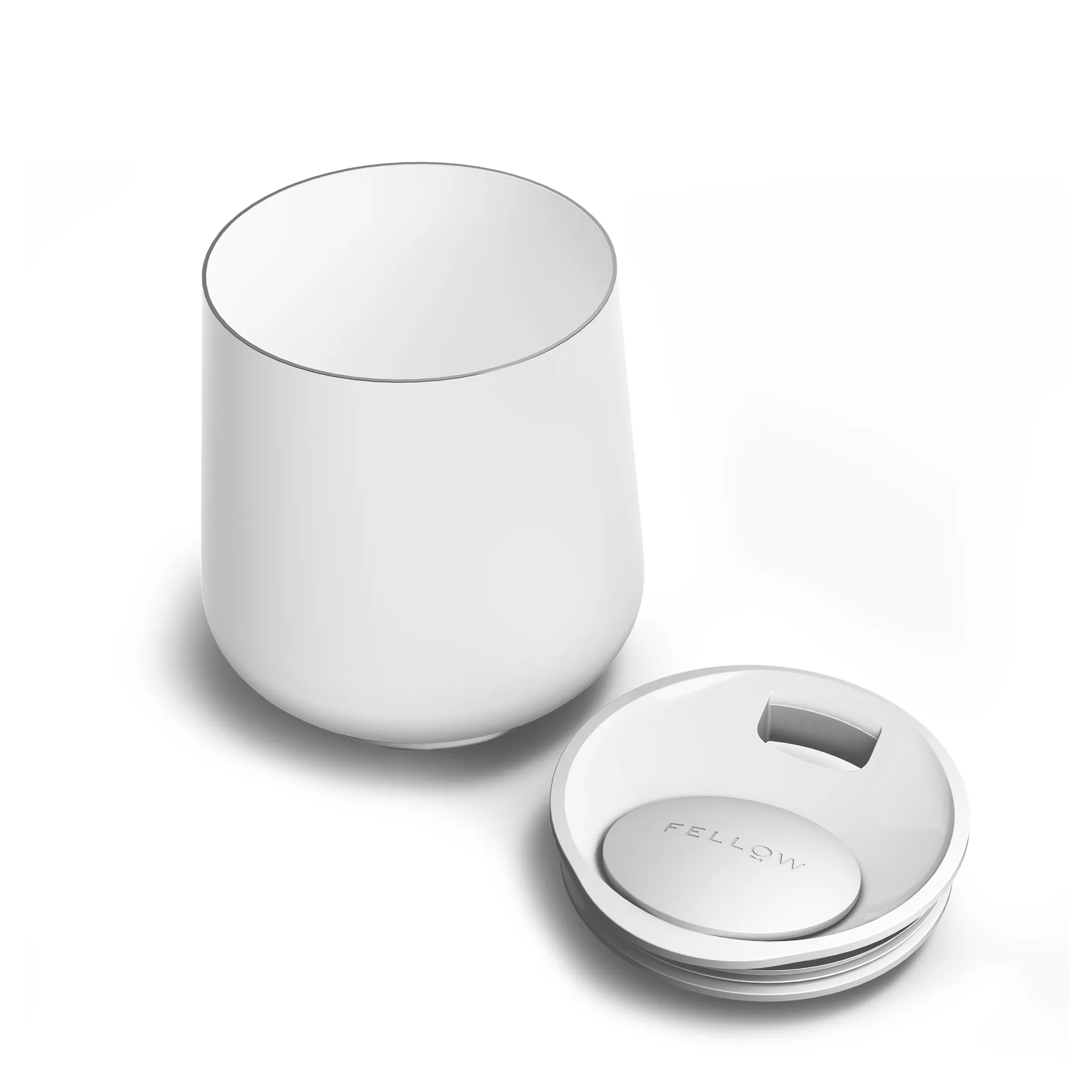 Kubek termiczny Ruby Wine 35 cl, Matte white Fellow