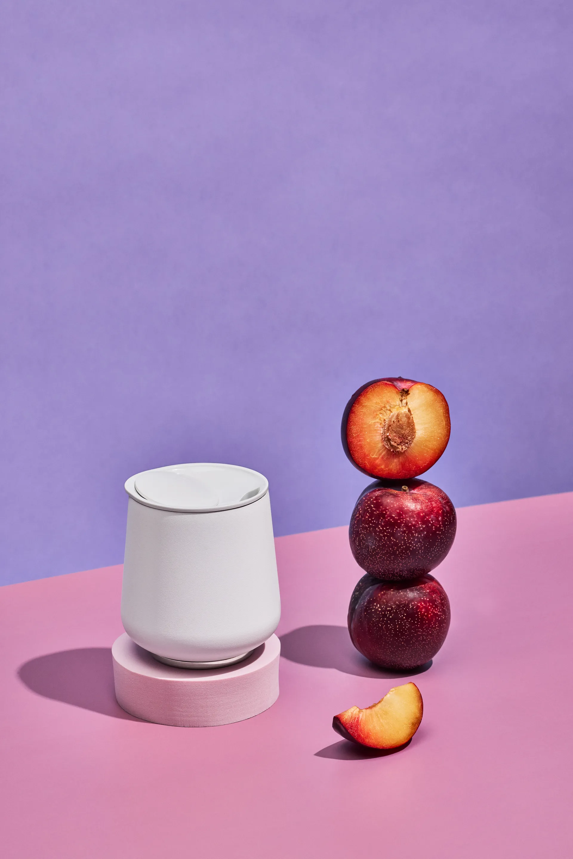 Kubek termiczny Ruby Wine 35 cl, Matte white Fellow