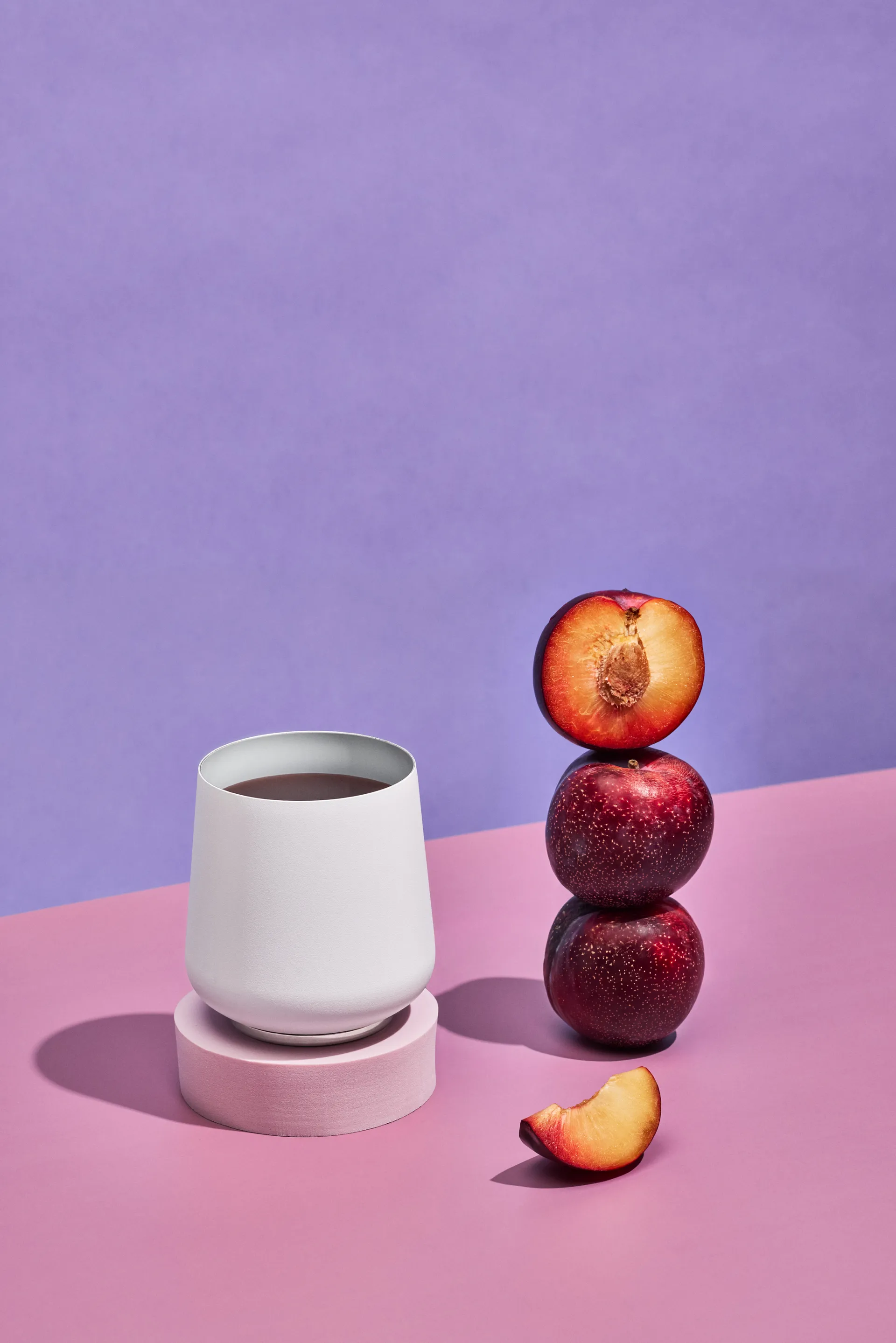 Kubek termiczny Ruby Wine 35 cl, Matte white Fellow