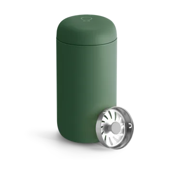 Kubek termiczny z ochroną przed rozpryskami Carter 35 cl - Cargo green - Fellow