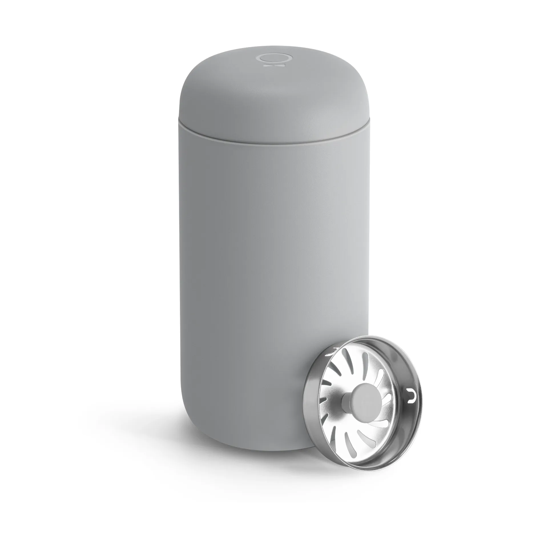 Kubek termiczny z ochroną przed rozpryskami Carter 35 cl, Matte grey Fellow