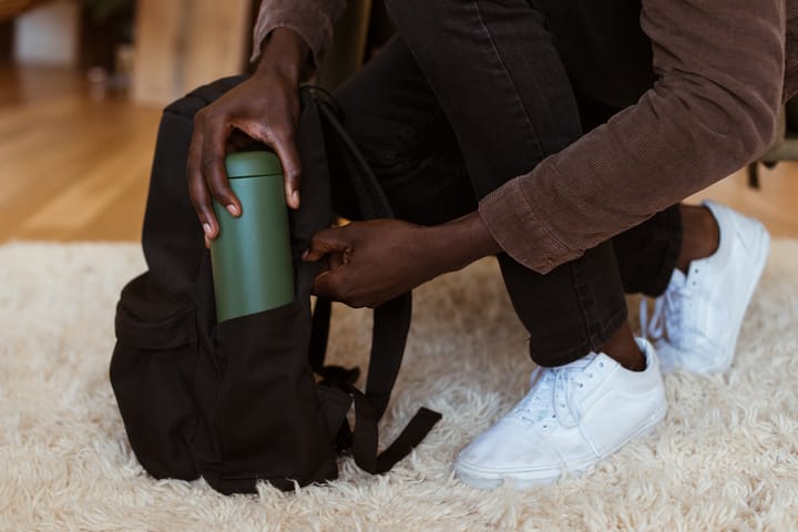 Kubek termiczny z ochroną przed rozpryskami Carter 47 cl, Cargo green Fellow