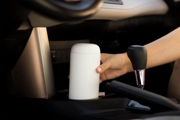 Kubek termiczny z ochroną przed rozpryskami Carter 47 cl, Matte white Fellow