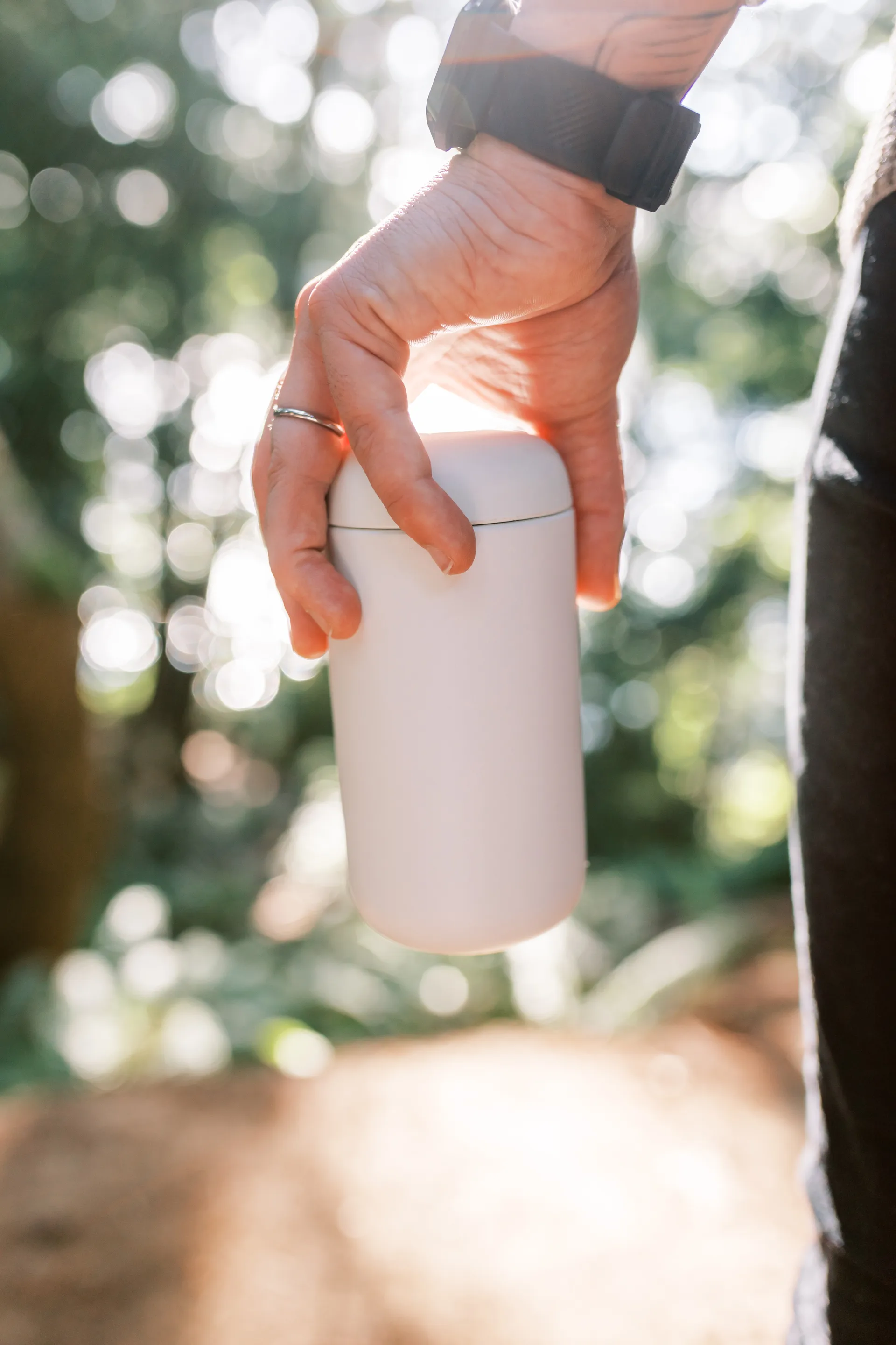 Kubek termiczny z ochroną przed rozpryskami Carter 47 cl, Matte white Fellow