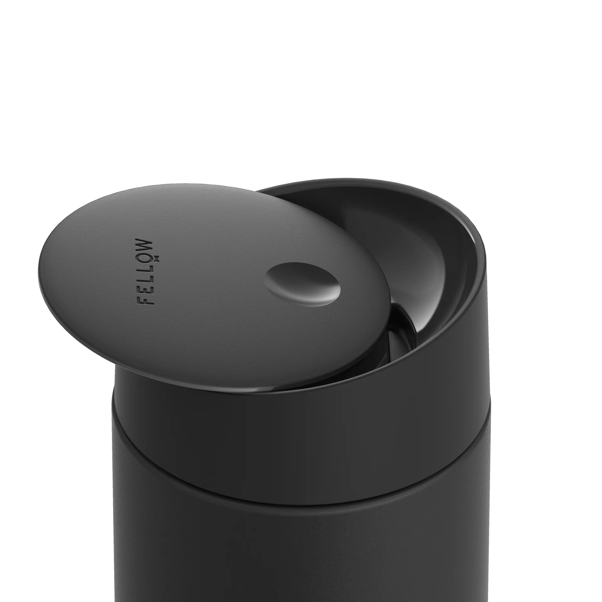 Kubek termiczny z pokrywką Carter 47 cl, Matte black Fellow