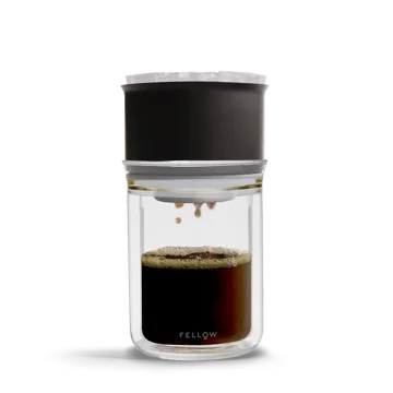 Stagg X pour-over set - Matte black-clear glass - Fellow