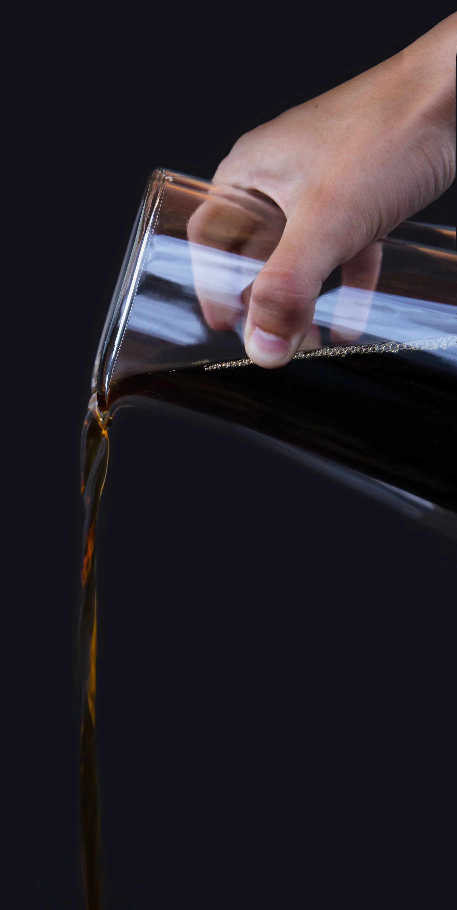 Zestaw do parzenia kawy Stagg XF Pour-Over, Matte black-clear glass Fellow