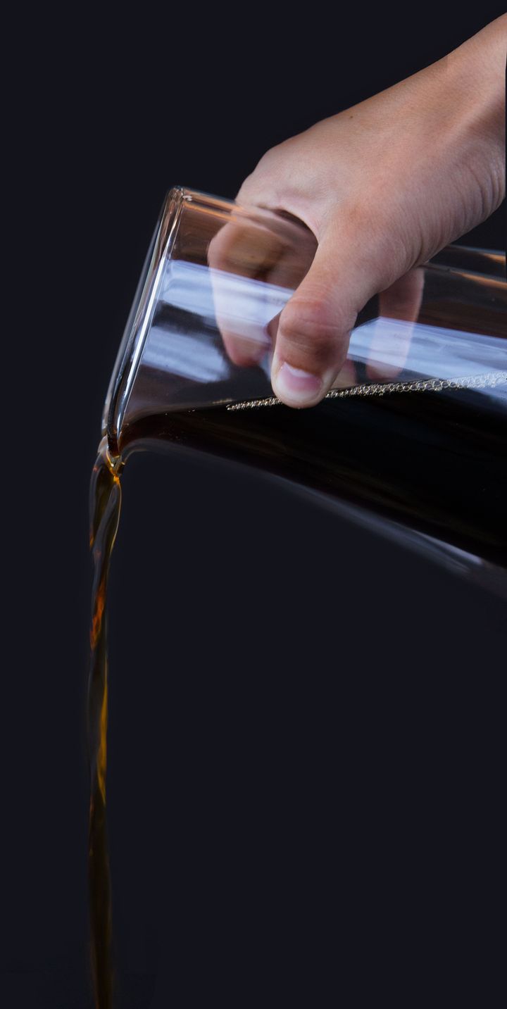 Zestaw do parzenia kawy Stagg XF Pour-Over, Matte black-clear glass Fellow