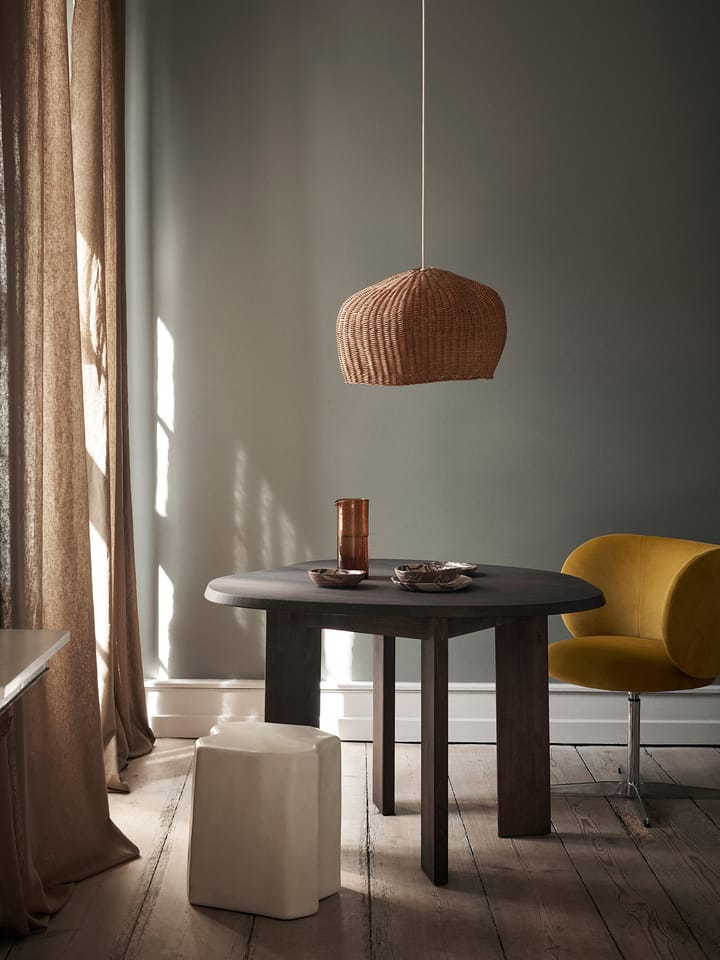 Abażur Drape medium, Naturalny Ferm Living