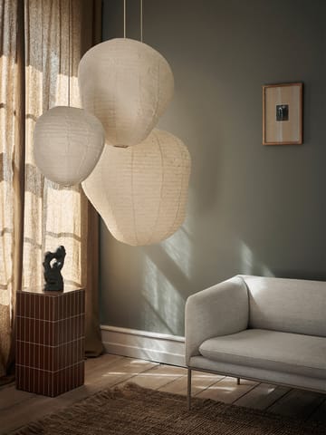 Abażur Kurbis - 40 cm, Natural - Ferm Living