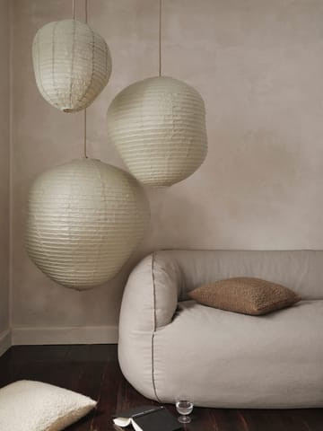 Abażur Kurbis - 60 cm, Dark sage - Ferm Living