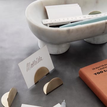 Alza marmurowa miska - white - Ferm Living