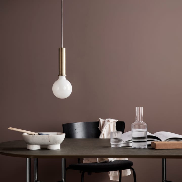 Alza marmurowa miska, white Ferm Living