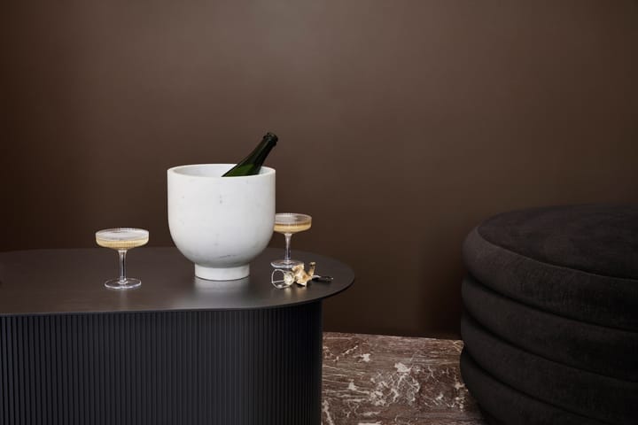 Alza marmurowe naczynie do chłodzenia szampana, White Marble Ferm Living