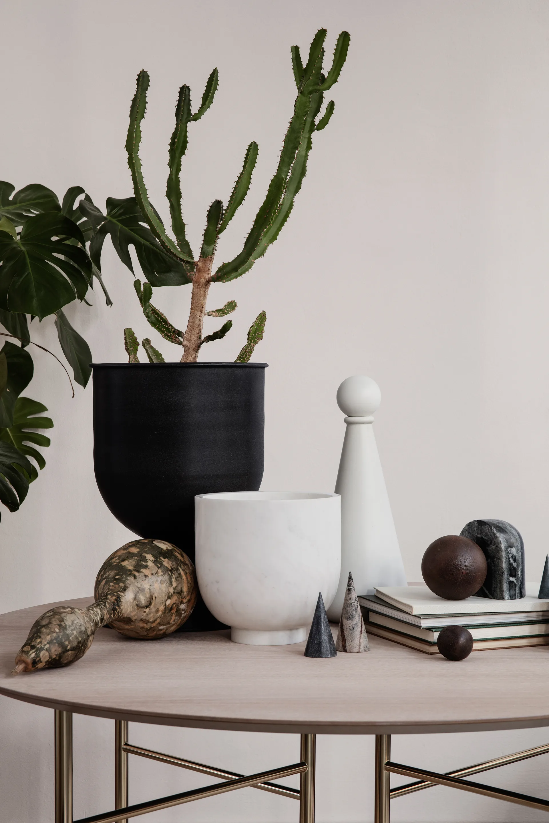 Alza marmurowe naczynie do chłodzenia szampana, White Marble Ferm Living