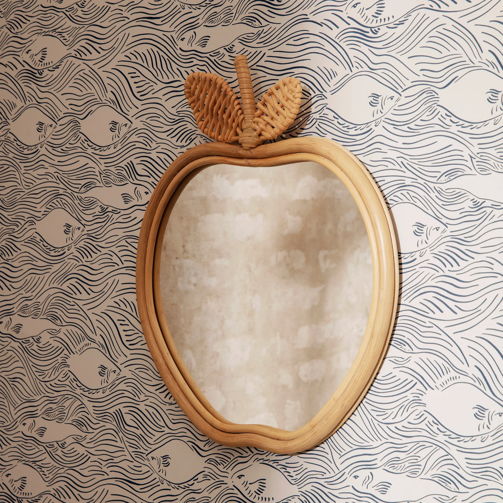 Apple lustro 37x42 cm, Natural Ferm Living