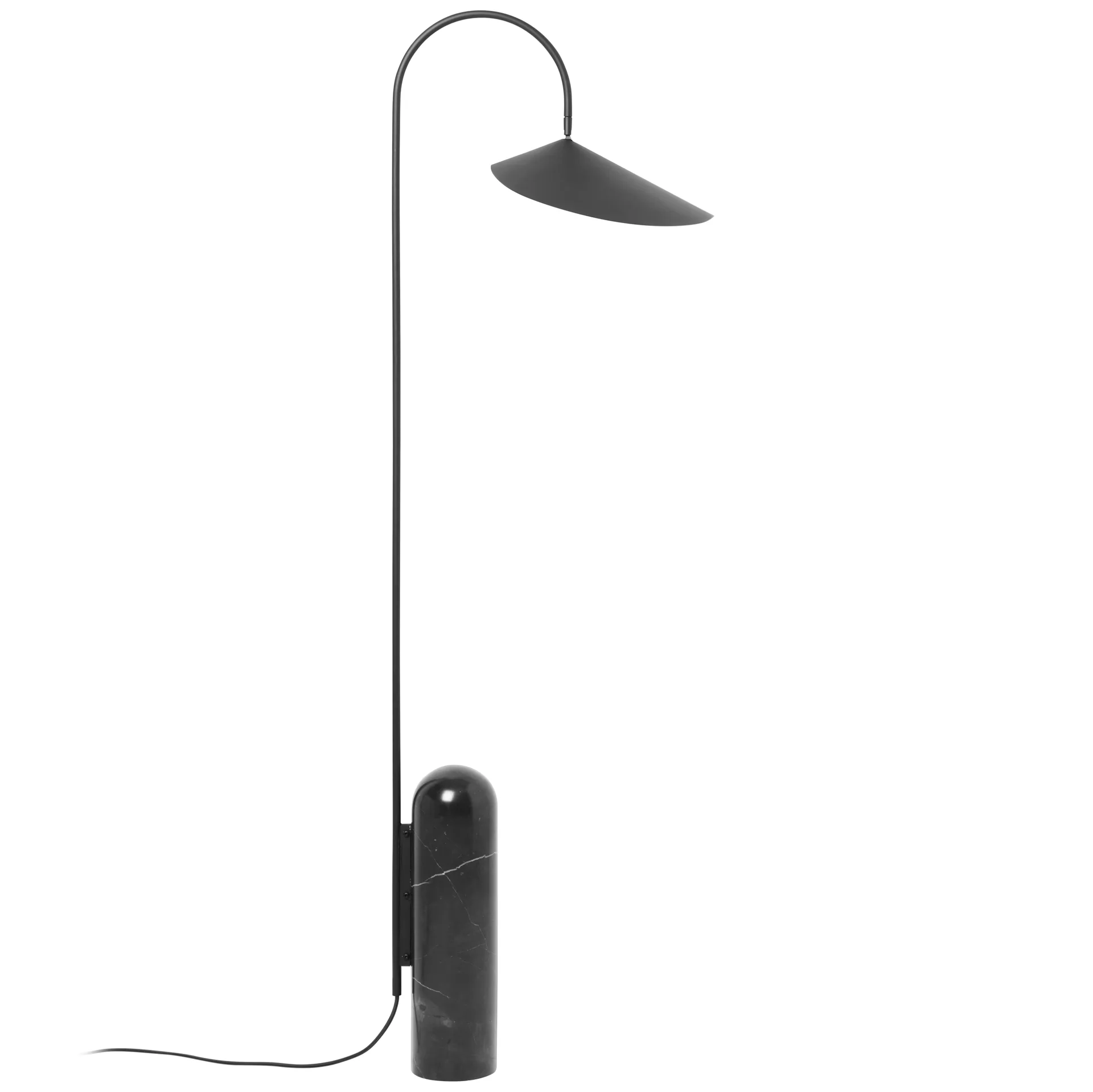 Arum lampa podłogowa, Black Ferm Living