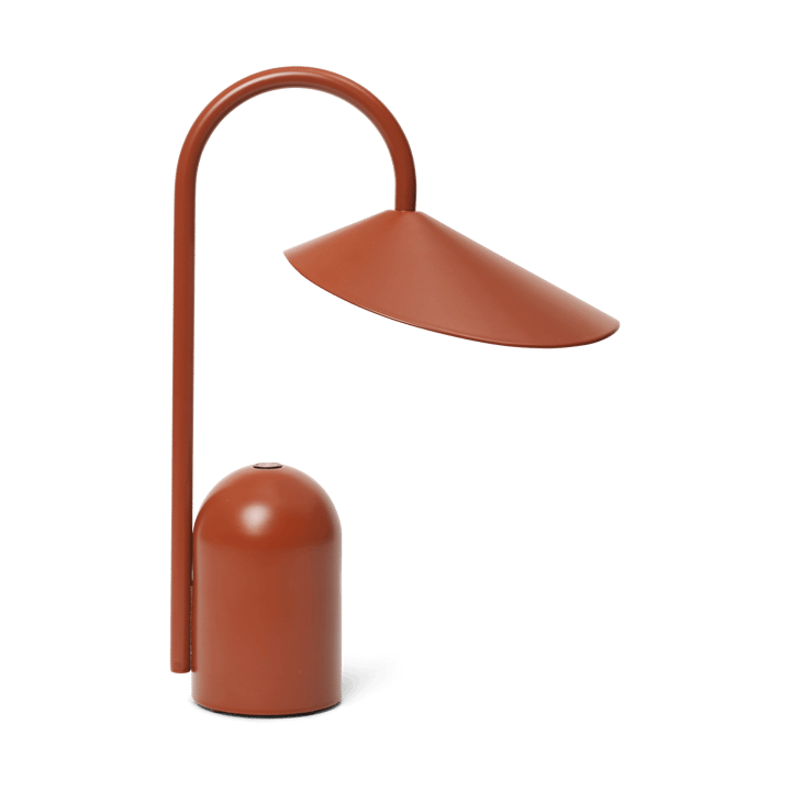 Arum lampa przenośna - Oxide Red - ferm LIVING