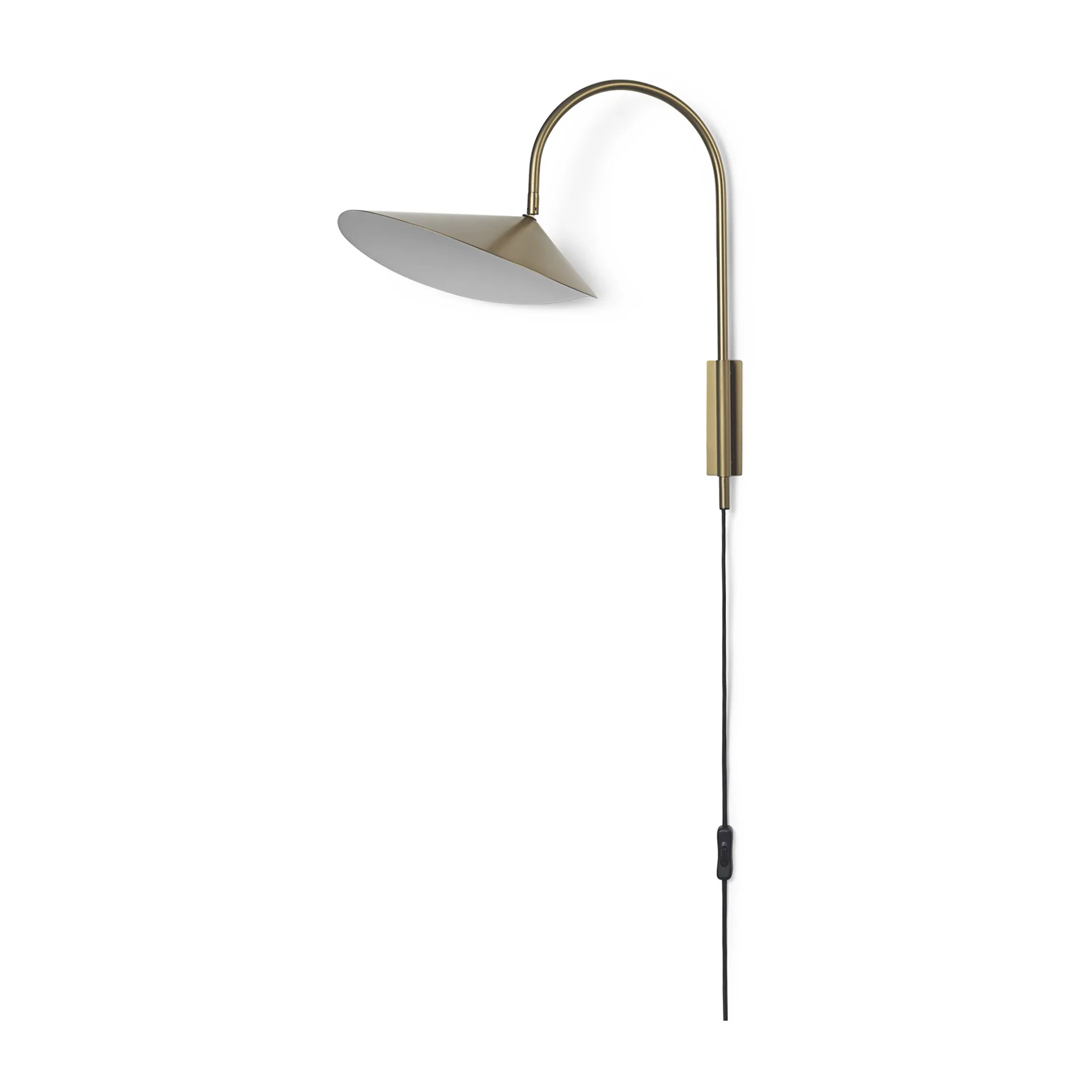 Arum swivel lampa ścienna, Brązowy Ferm Living