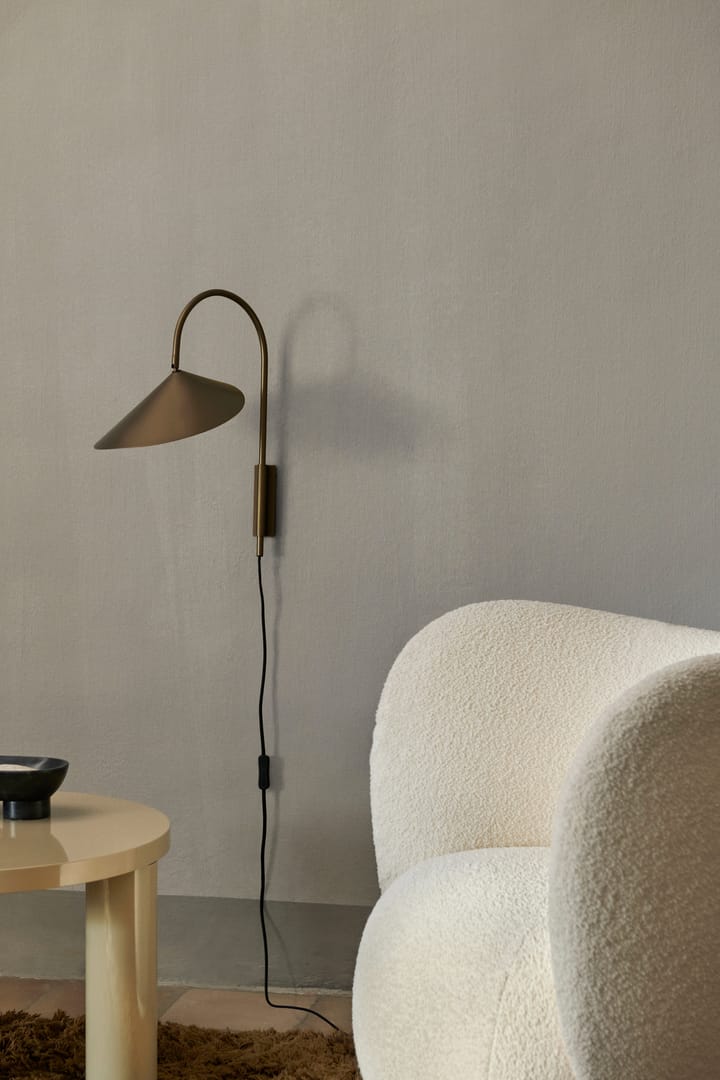 Arum swivel lampa ścienna - Brązowy - ferm LIVING