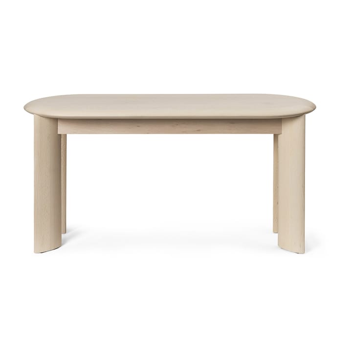Ławka Bevel - White Oiled Beech - Ferm Living