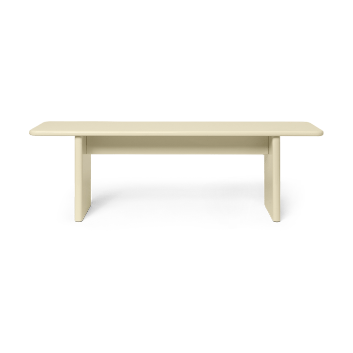 Ławka Rink 140 cm - Eggshell - Ferm Living