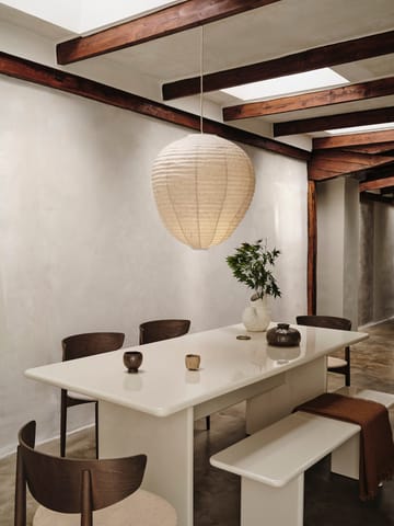 Ławka Rink 140 cm - Eggshell - Ferm Living