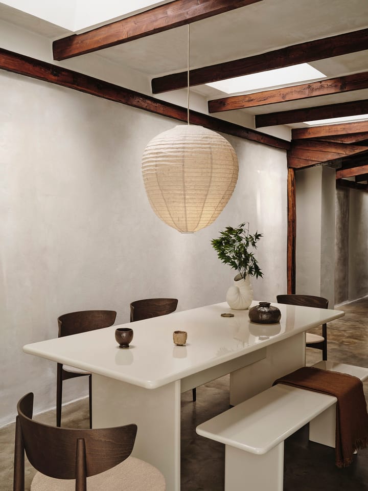 Ławka Rink 140 cm, Eggshell Ferm Living